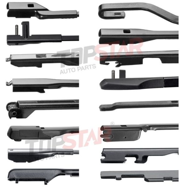 B Series Multi-fit Flat Wiper Blades (Front) – 20 to 28 Inches (508 to 711 mm) - Image 5