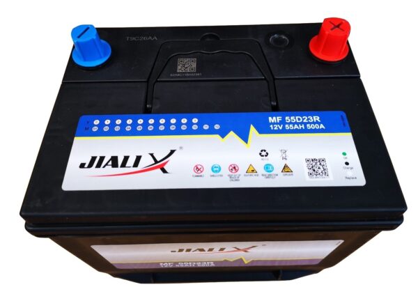 Car Battery 55D23R 12V 500CCA, 12 Months Warranty, Battery for Japanese Car - Image 2