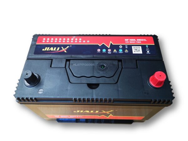 Car Battery N80ZL 95D31L 12V 730CCA, 24 Months Warranty - Image 2