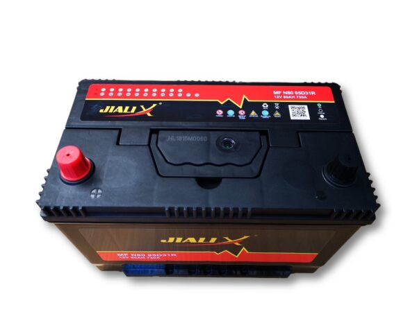 Car Battery N80Z 95D31R 12V 730CCA, 24 Months Warranty, Battery for Japanese Car - Image 2