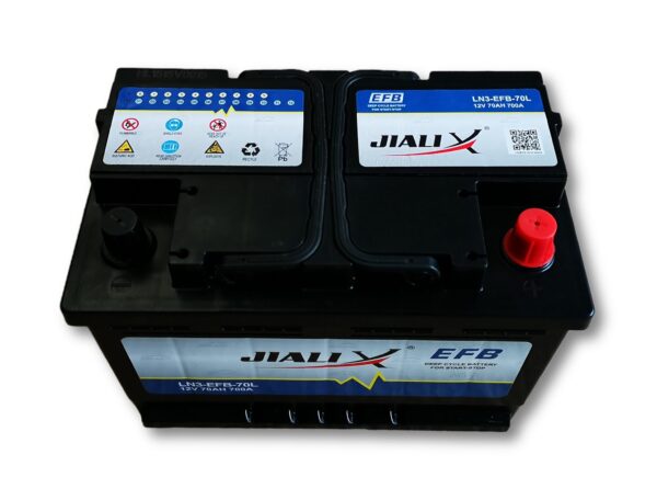 DEEP CYCLE Car Battery DIN66-EFB 12V 700CCA, 24 Months Warranty, European Car - Image 2