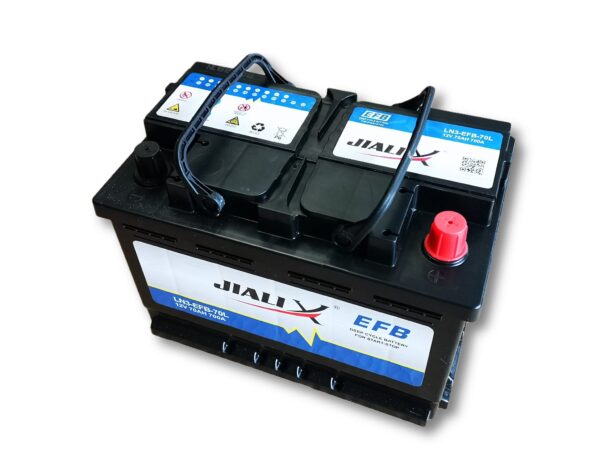 DEEP CYCLE Car Battery DIN66-EFB 12V 700CCA, 24 Months Warranty, European Car