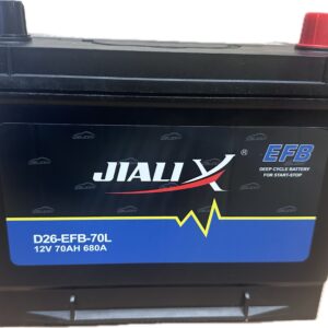 I-Stop Car Battery D26-EFB-70L(S95) 12V 680CCA, 24 Month Warranty, Japanese Car