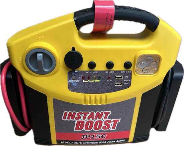 Instant Boost, Car Jump-Starter JP15C, 12V Auto Charger 900A